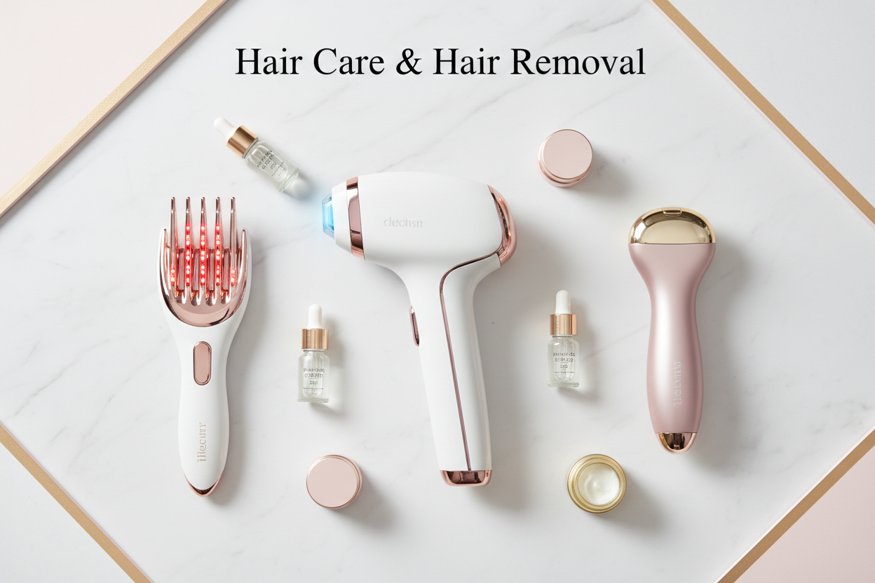 Shop at home Hair Care & Hair Removal