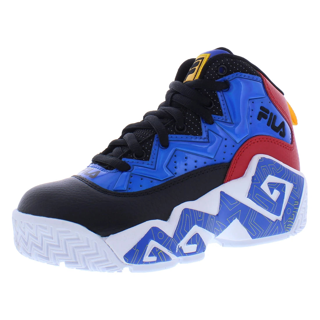 Fila Mb Night Walk Boys Shoes Color: Blue/Black/Red  100% Authentic