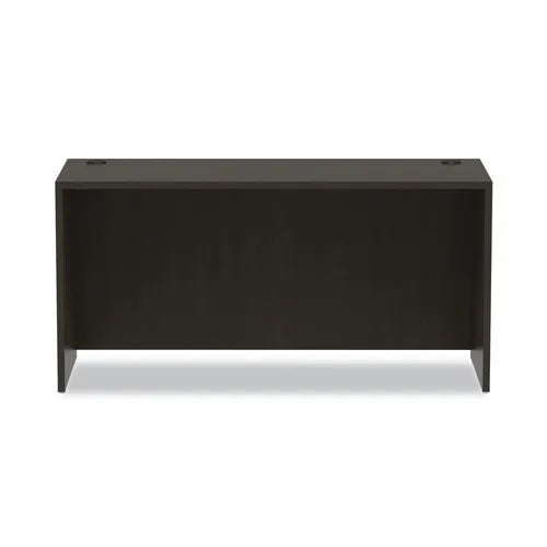 Alera ALEVA256024ES Valencia Series Espresso Standing Type Office Organizer 59.13 In. X 23.63 In. X 29.5 In. Credenza Shell