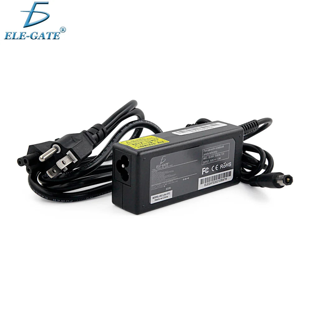 For 19.5V 3.34A 65W Black Laptop Charger with Special Tip AC Adapter From China