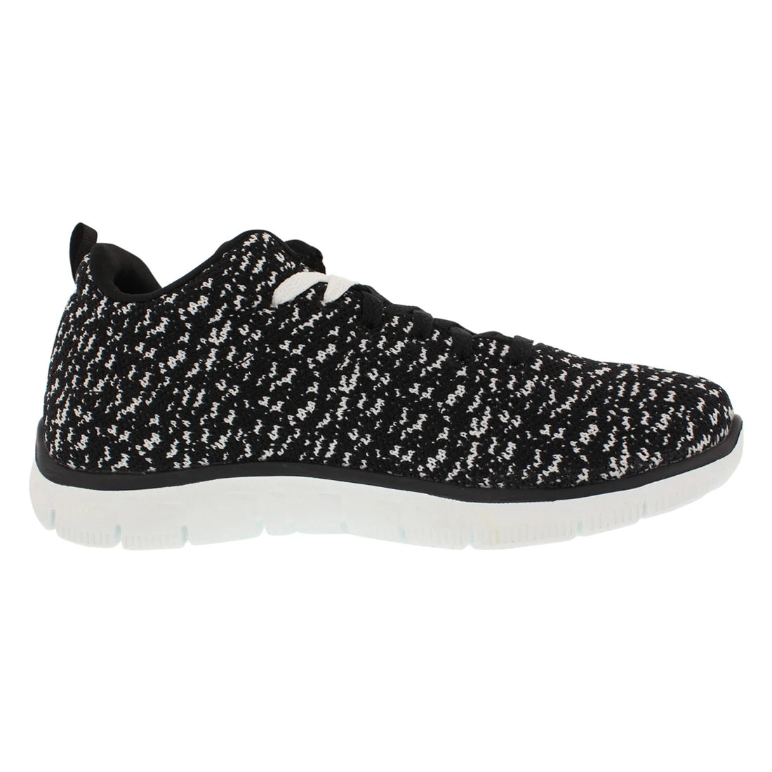 Skechers Women's Connections Running Shoes Black/White Color | 100% Authentic