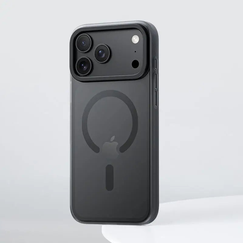 Magnetic Suction Wireless Charging Phone Case TPU Acrylic Business Luxury Anti Drop For 17 Pro Max Camera Protector Kaou