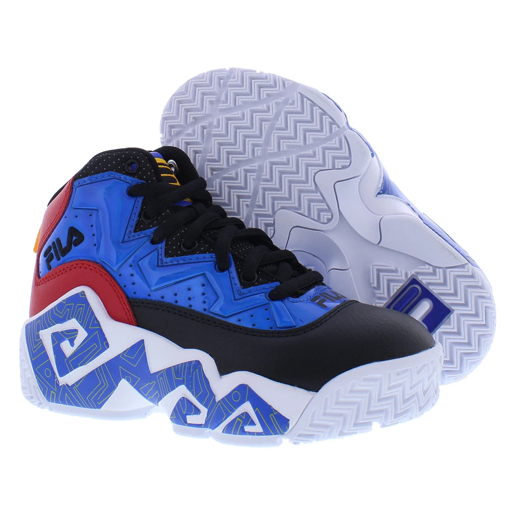 Fila Mb Night Walk Boys Shoes Color: Blue/Black/Red  100% Authentic