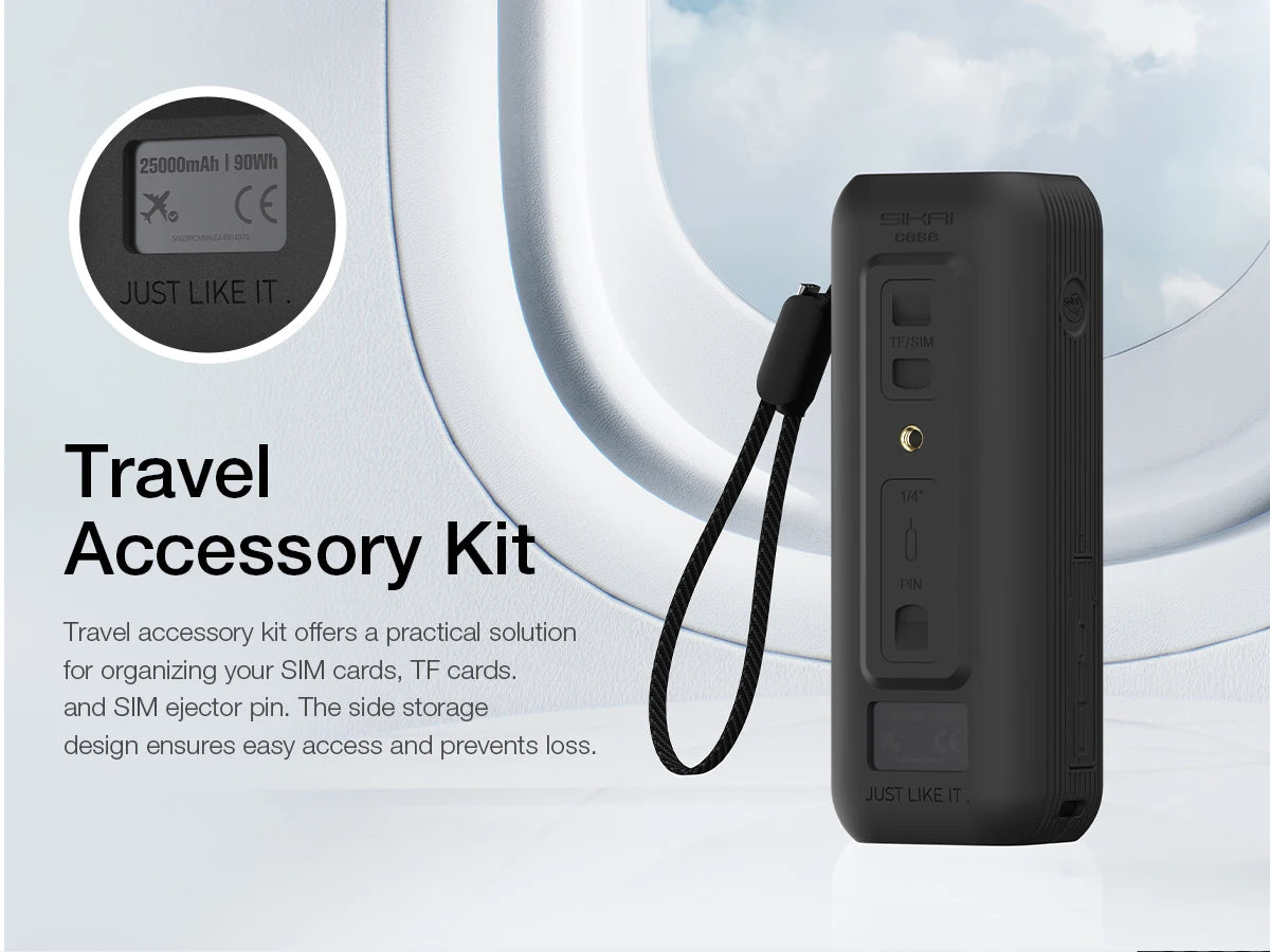Silicone Case for Anker Zolo 25000mAh 165W Power Bank Portable Charger Protective Case Travel Carrying Case TF/SIM storage Bag