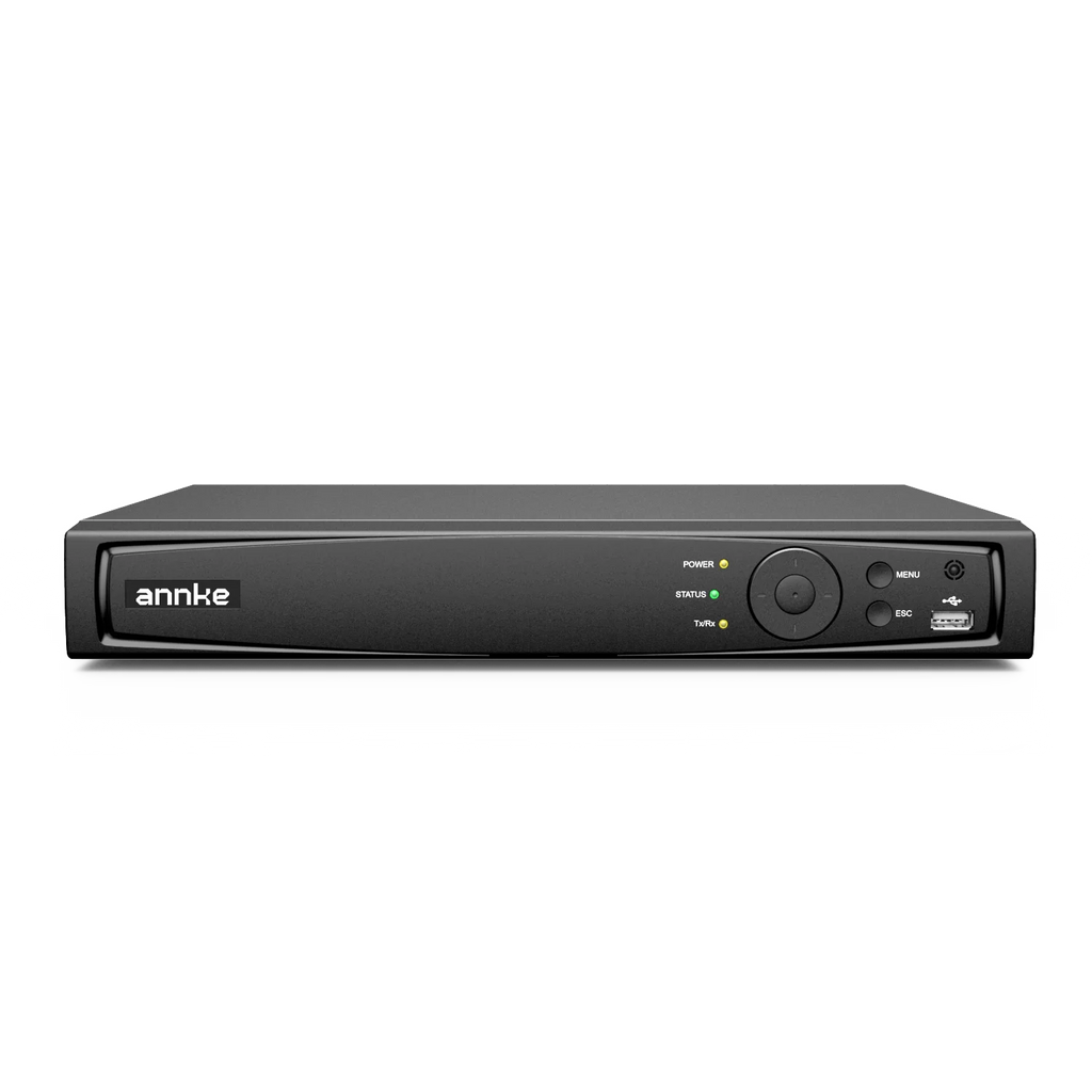 ANNKE 8CH 12MP for Professional Surveillance NVR H.265+ PoE Network Video Recorder Smart Playback Recorder with Motion Alerts