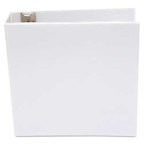 White 3-Ring Round View Binder Universal Economy 3-Inch Capacity 11.7-Inch X 8.5-Inch Size 3-Inch Diameter 1 Year Warranty