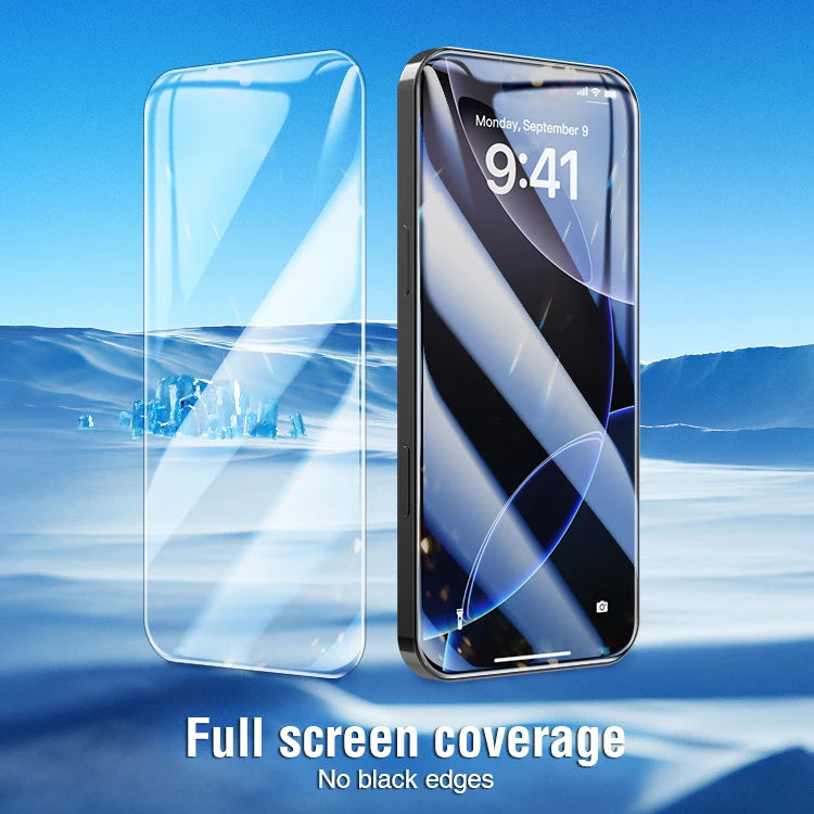 US Stock Tempered Glass for Iphone 16 Pro Max 9H 2.5D Flexible Transparent Anti-Scratch Mobile Phone Screen Protector