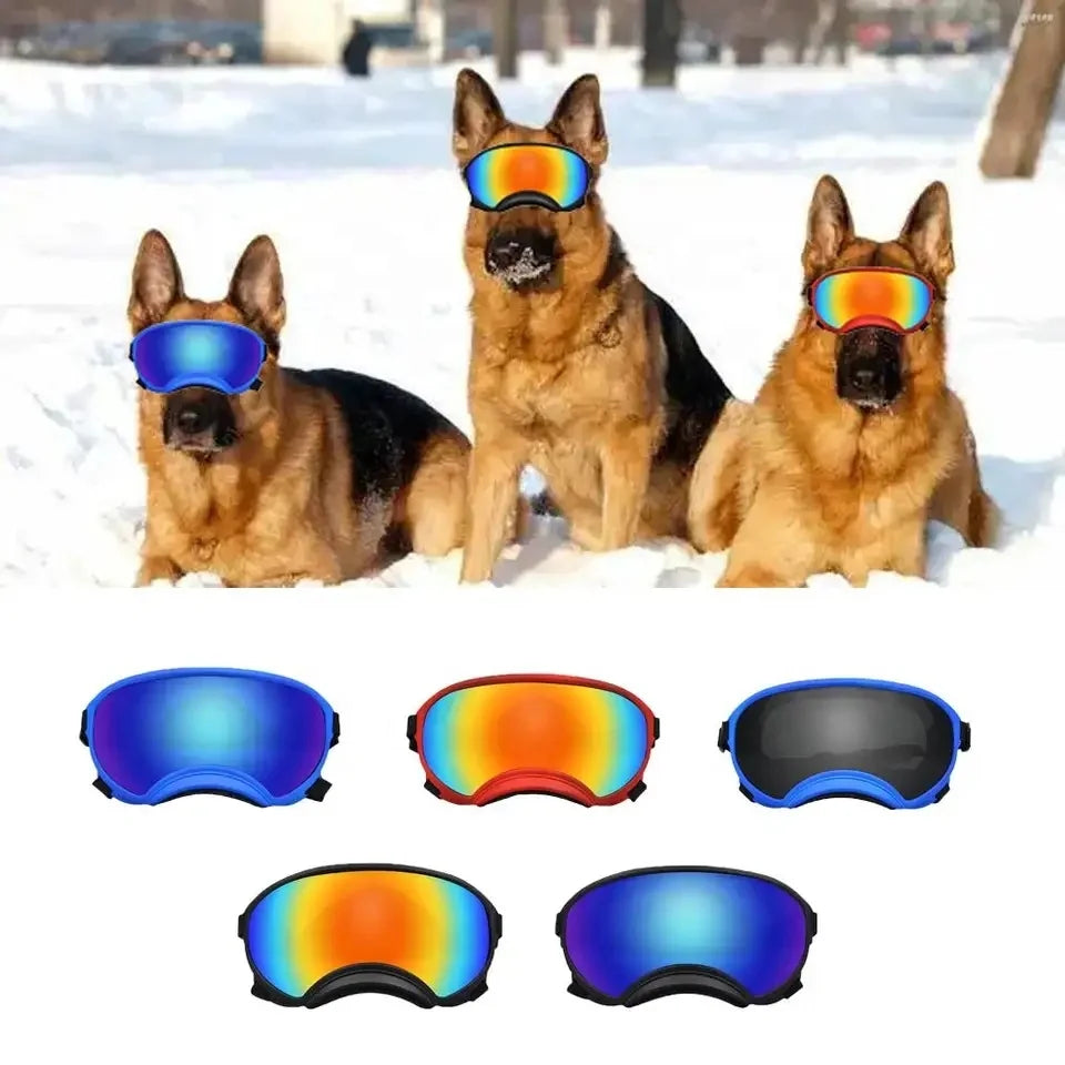 Wholesale 3 Sizes Dog Sunglasses Pet Eyes Protection Goggles with Adjustable Strap UV Protection Dog Goggles