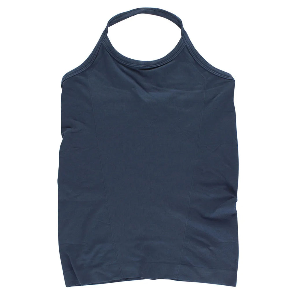 Oiselle Womens Wazelle Halter Top Charcoal L Color Charcoal | 100% Authentic China Origin Model MSS-218115