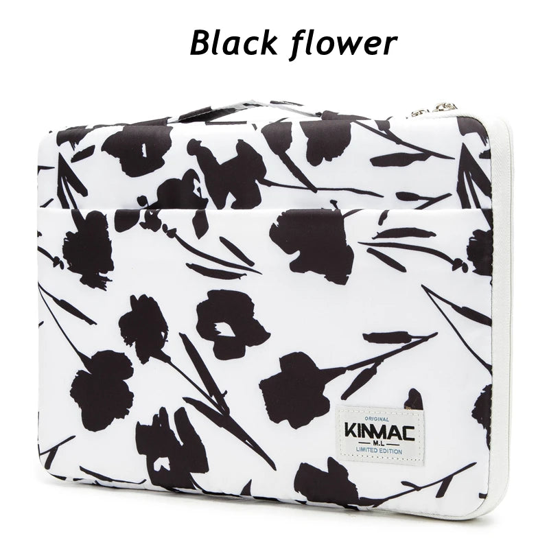 Brand Kinmac Laptop Bag 12,13.3,14,15.4,15.6,16 Inch Shockproof Lady Man Handbag Case For MacBook Air Pro M1 2 Women Briefcase