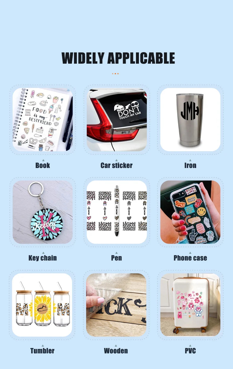Haolic High-Speed UV DTF Combo: Integrated Laminator & Roll-to-Roll Printer for DIY 16oz Cup Mug Decal Wrapping Small Business