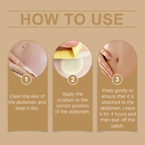 South Moon Care  Lazy Arm Waist Gentle Firming Skin Show Body Patch