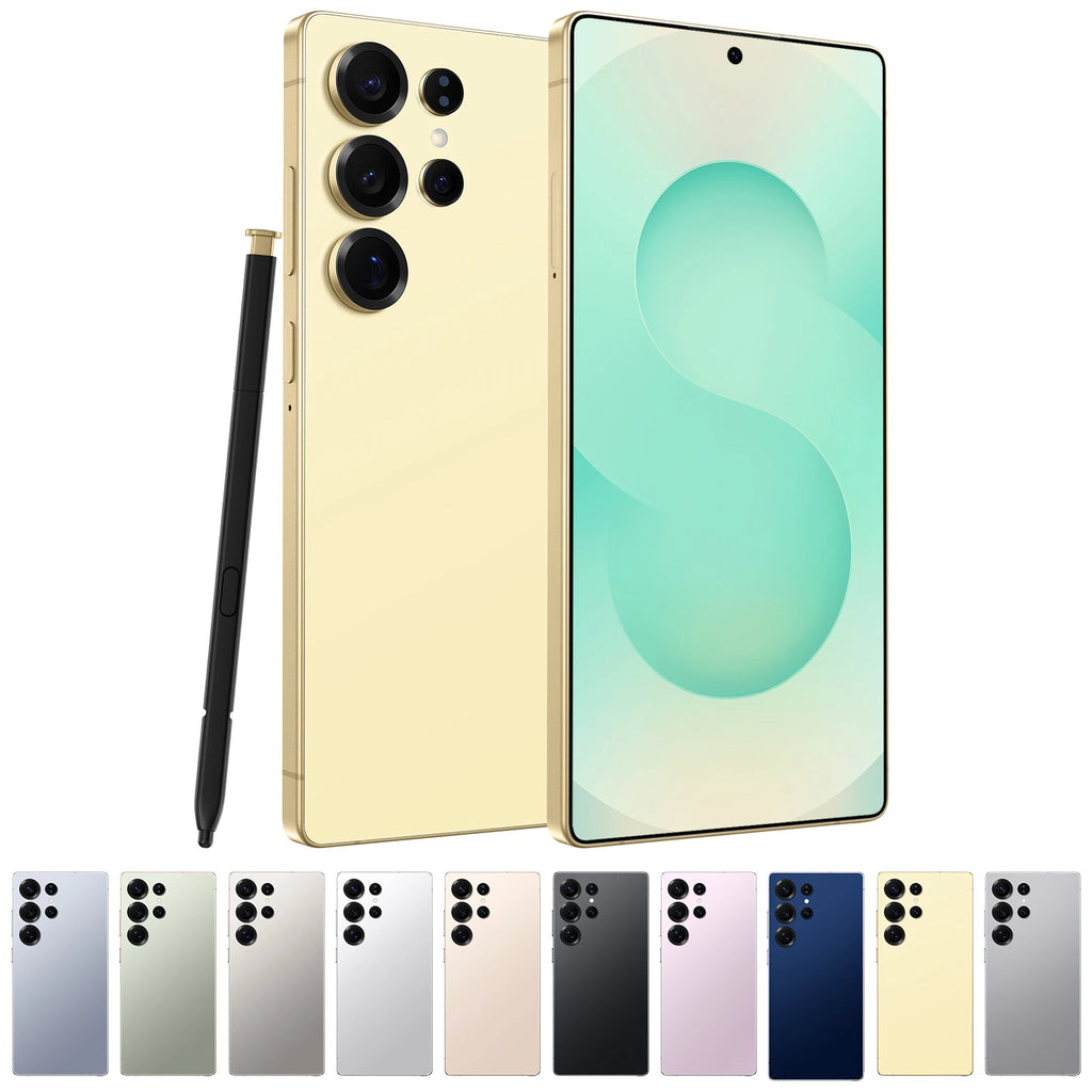 2025 New Design Deca Core 5G Smart Gaming Phone CDMA/LTE Support 120W Quick Charge Ultra High Speed USB-C Charging Low Price