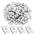 MISA CLASS 4 Swaged Channel Nuts 1/2 in Zinc Plated for Strut Channel Construction Fasteners