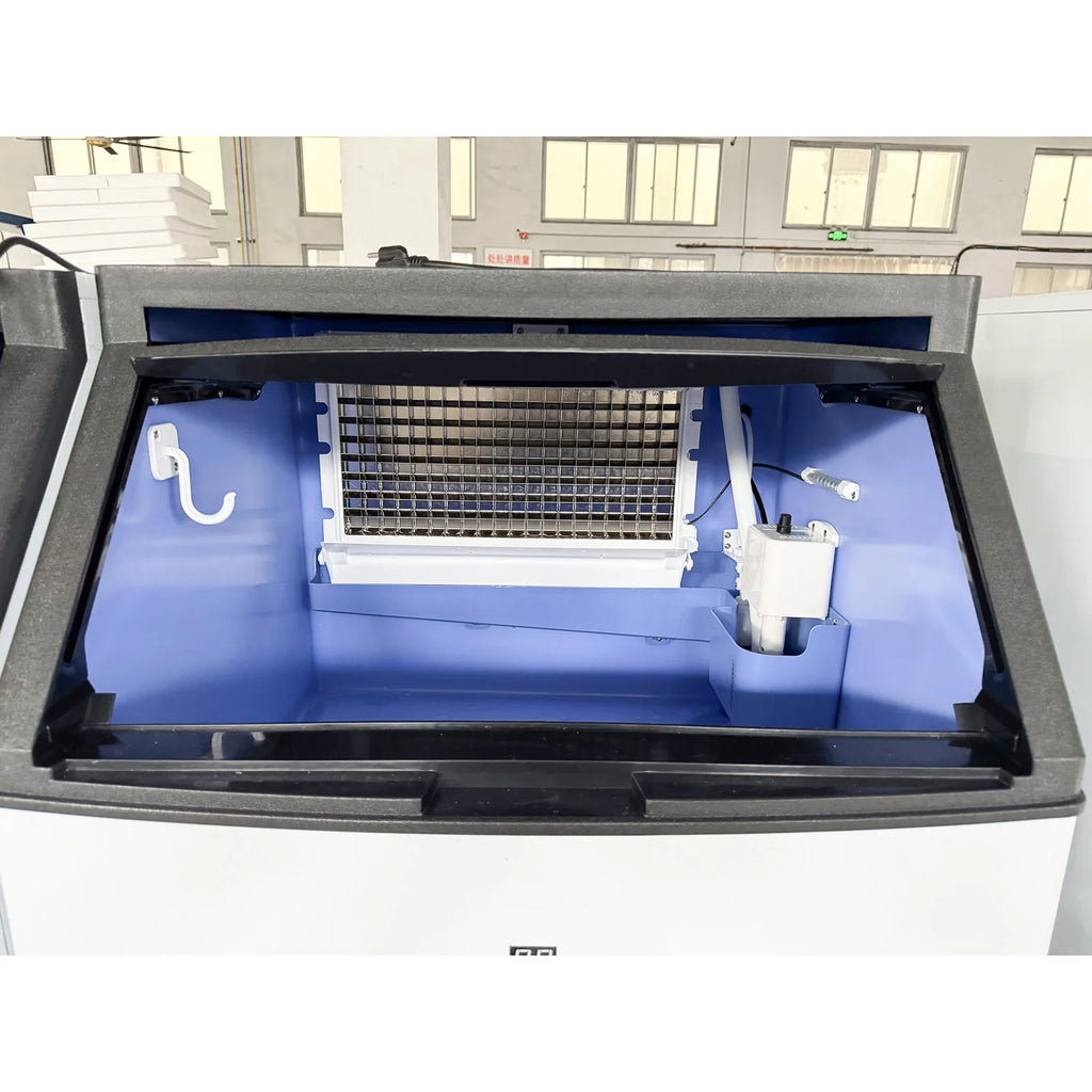 Commercial Ice Maker 200kg/24H Stainless Steel Ice Cube Maker Machine
