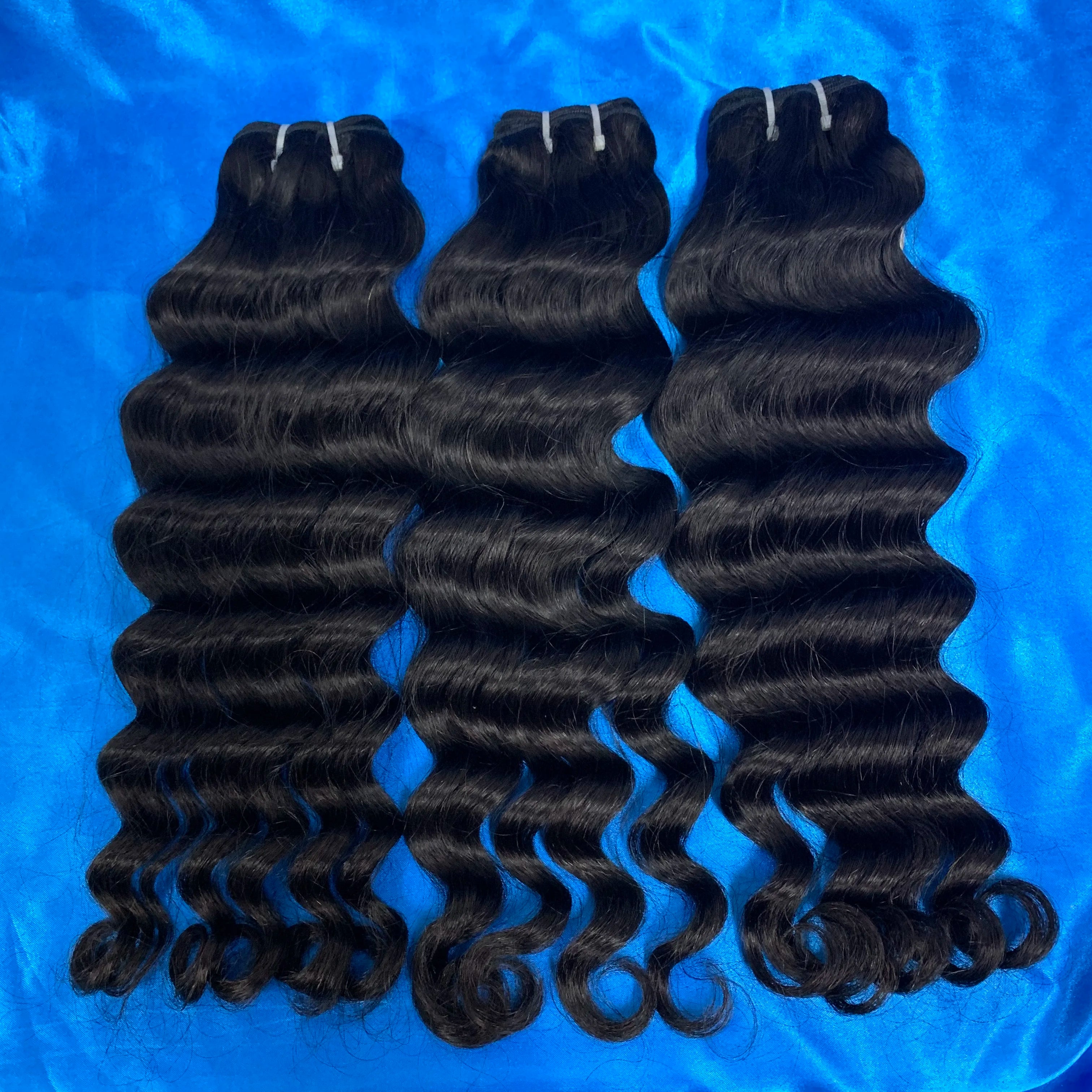 Wholesale Hot Selling 100% Unprocessed Burmese Curly Hair Weave Bundles Raw Vietnamese No Tangle No Shedding Hair Extensions