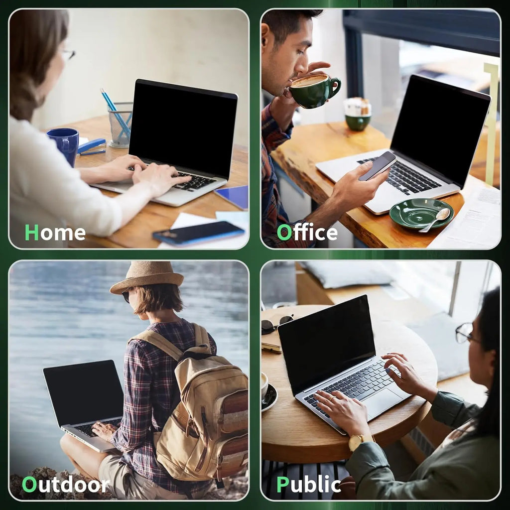 13.3 Inch 16:9 Aspect Ratio Peeping Privacy Shield Anti-Spy Anti-Blue Light Laptop Protector with 2.5D Radian