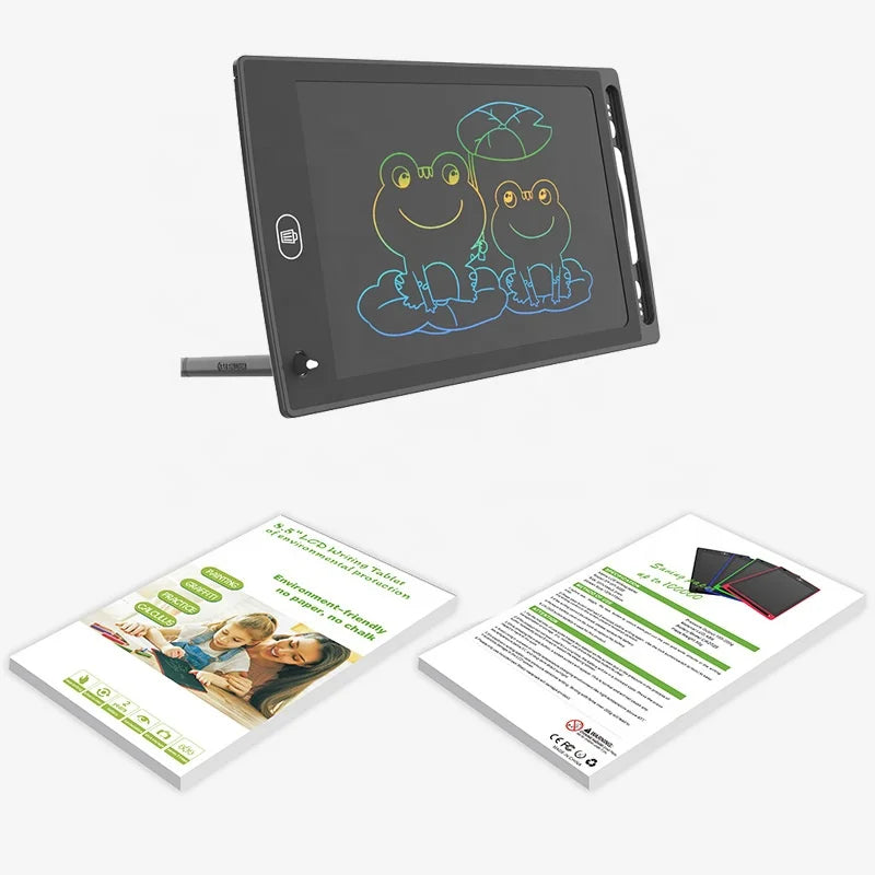 Factory Direct LCD Writing Tablet for Kids Flexible Screen Drawing Board Digital Slate for Children 8.5 Inch Kids Board