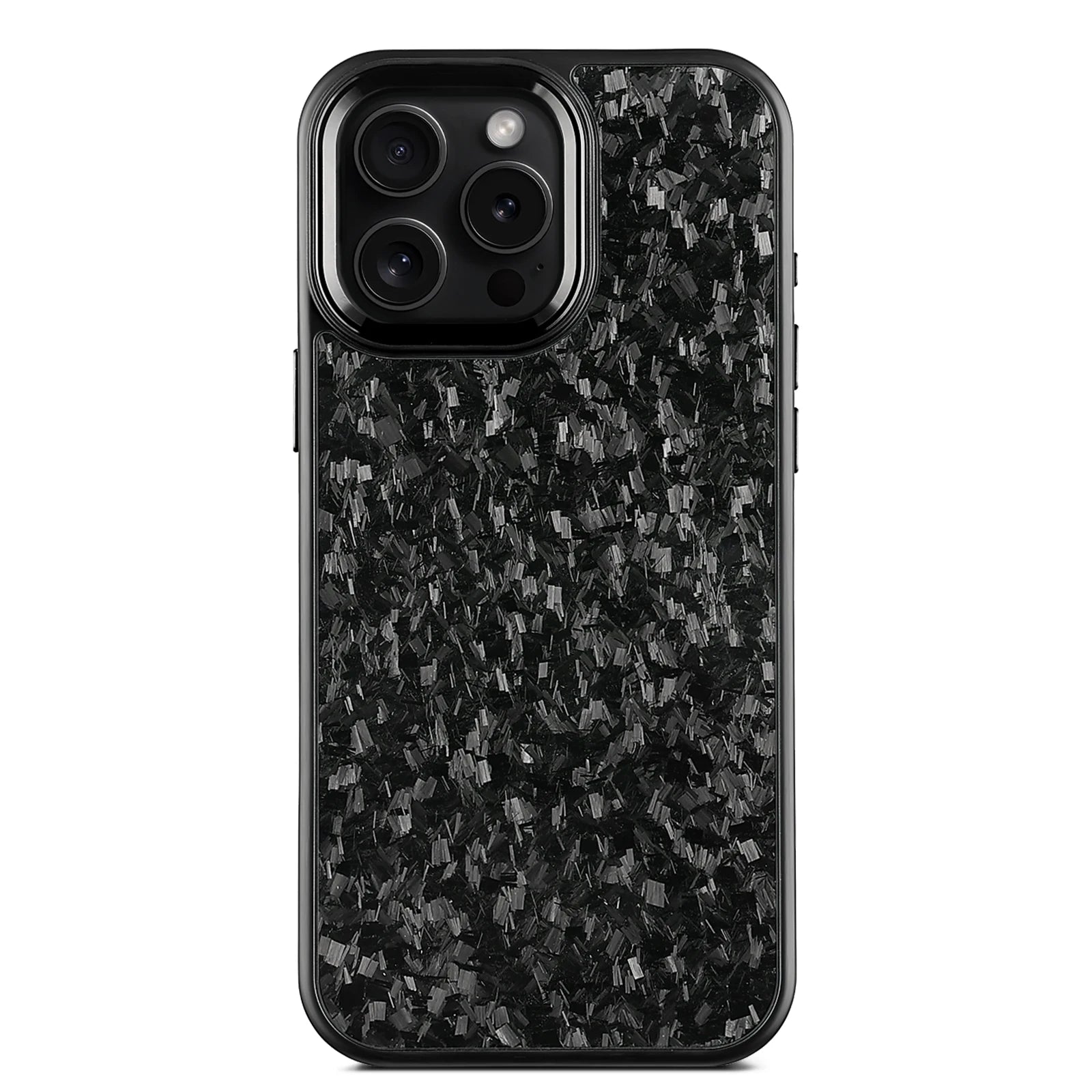 Factory Direct Sale Purple Metal Lens Frame with Forged Carbon Fiber with Purple /red/blue/gold for iphone 16 Pro Max case
