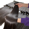 Indian Curly Hair Extension Natural 100% Unprocessed Virgin Raw Indian Bundle Hair Black Women Human Hair Extensions