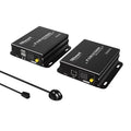 TESmart HDMI KVM Extender Over IP 1080P 60Hz 120m Multi Point to Multi Point Remote Control Transmitter and Receiver
