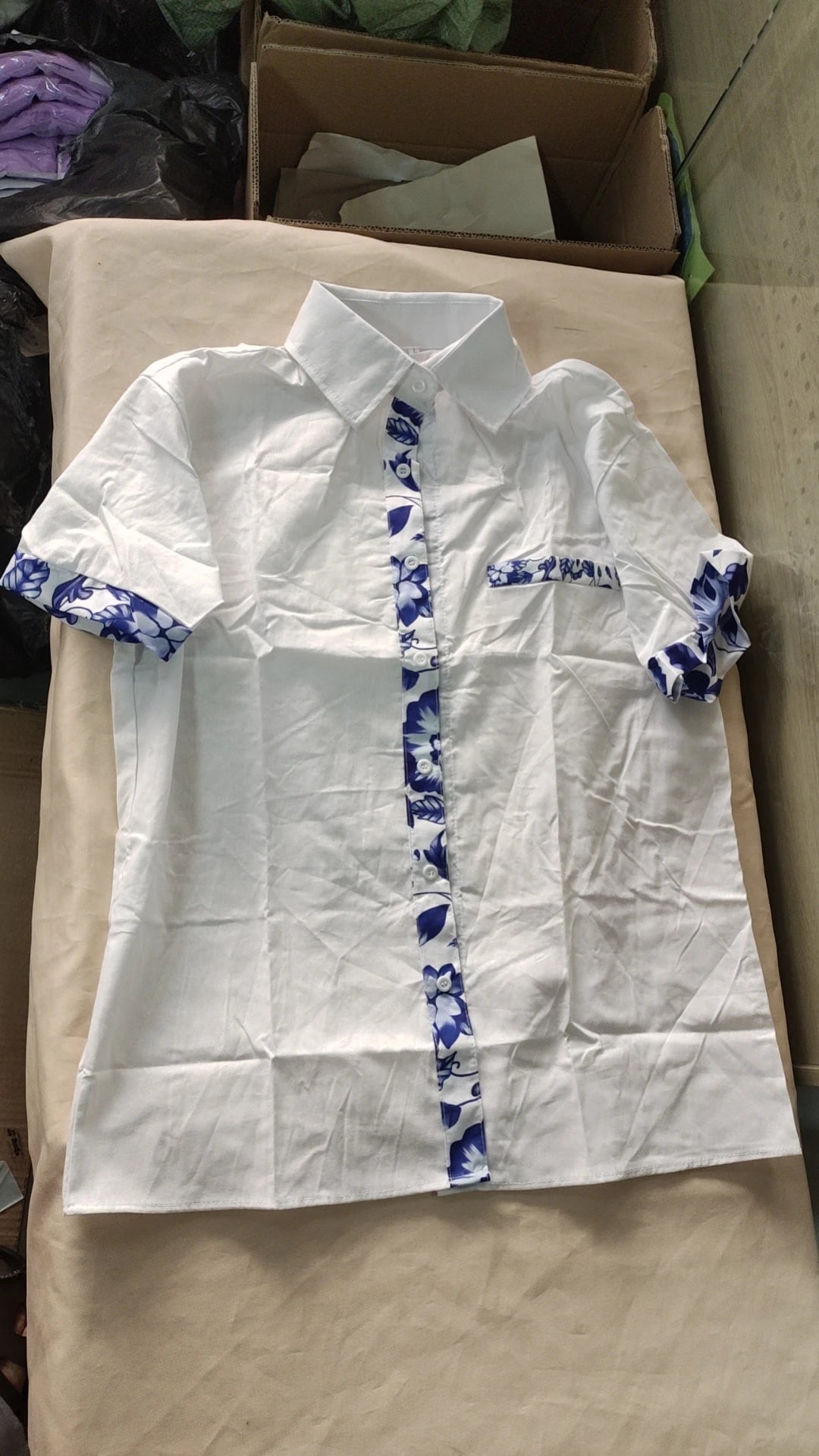 XS-5XL New Summer Casual Print Shirt Men's Hawaiian Holiday Beach Short Sleeve Shirt