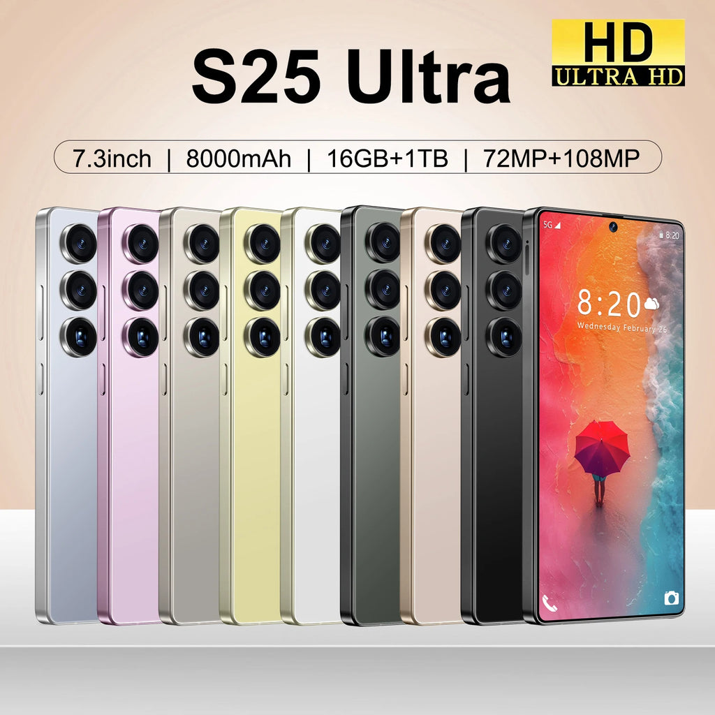 S25 Mobile Phone with Deca Core CPU CDMA Cellular Timely Software Updates Constantly Updated Functions