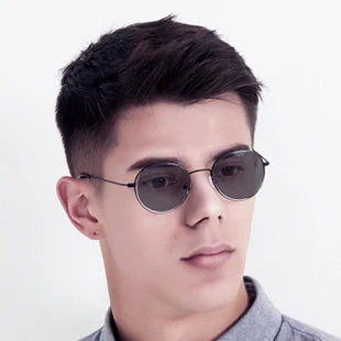 ZENOTTIC (XL Size) 2025 New Arrivals Half-frame Aviator Prescription Eyeglasses Anti Blue Ray Photochromic Optical Glasses