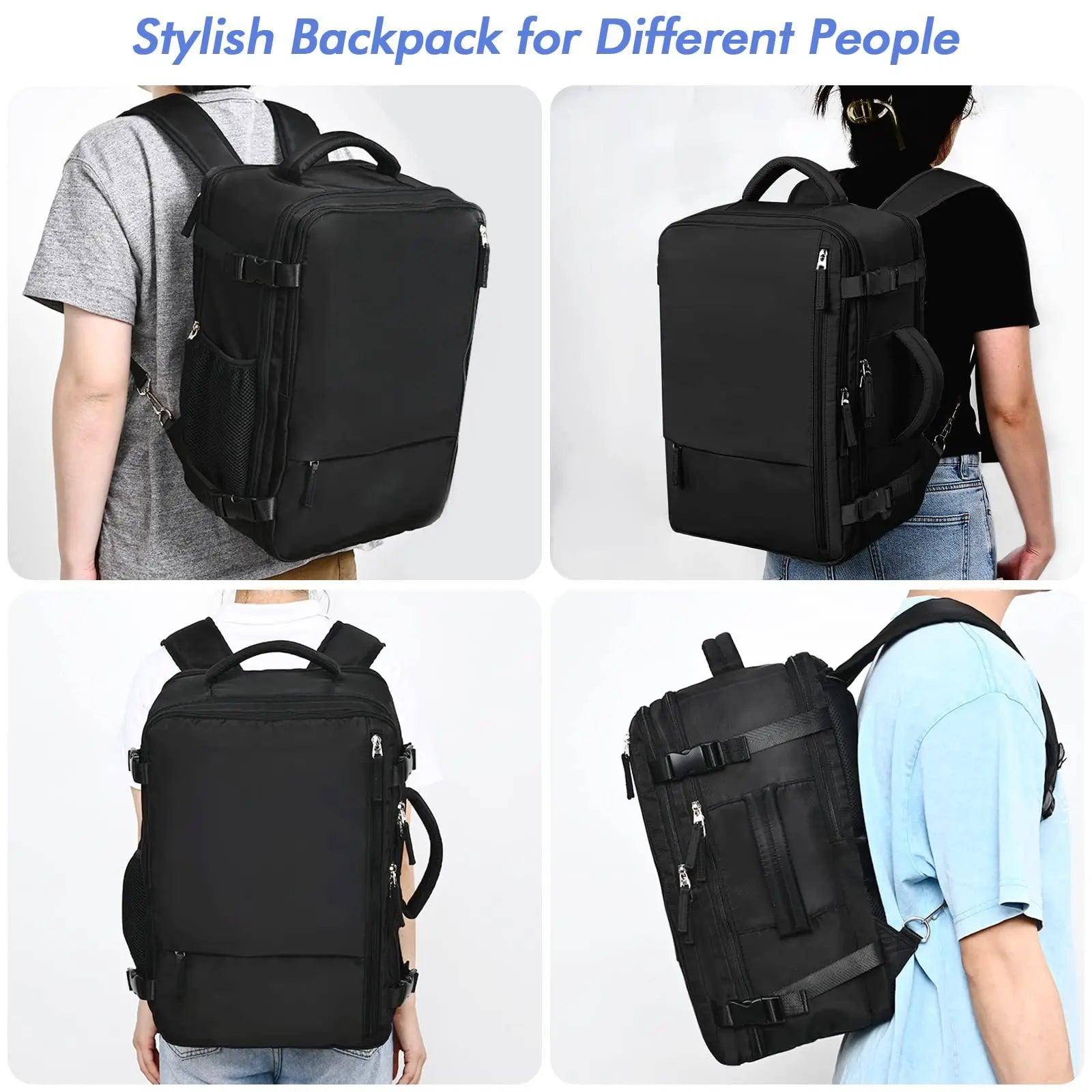 New Women's Extra Large Capacity Travel Backpack Multifunctional Computer Backpack Student Casual Backpack School Bag