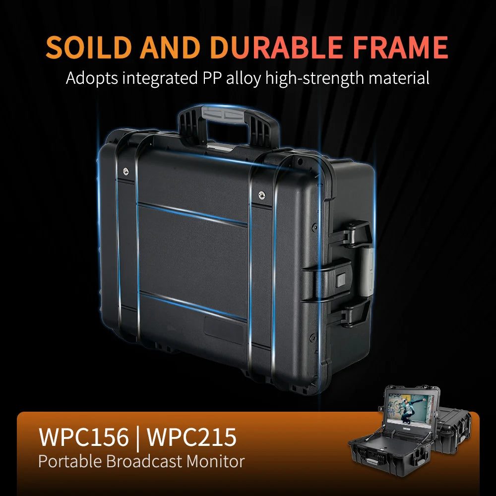 SEETEC WPC156 Versatile Broadcast Field Monitor, 15.6 Inch, Multiple Inputs (HDMI/SDI), for Various Cameras, ODM