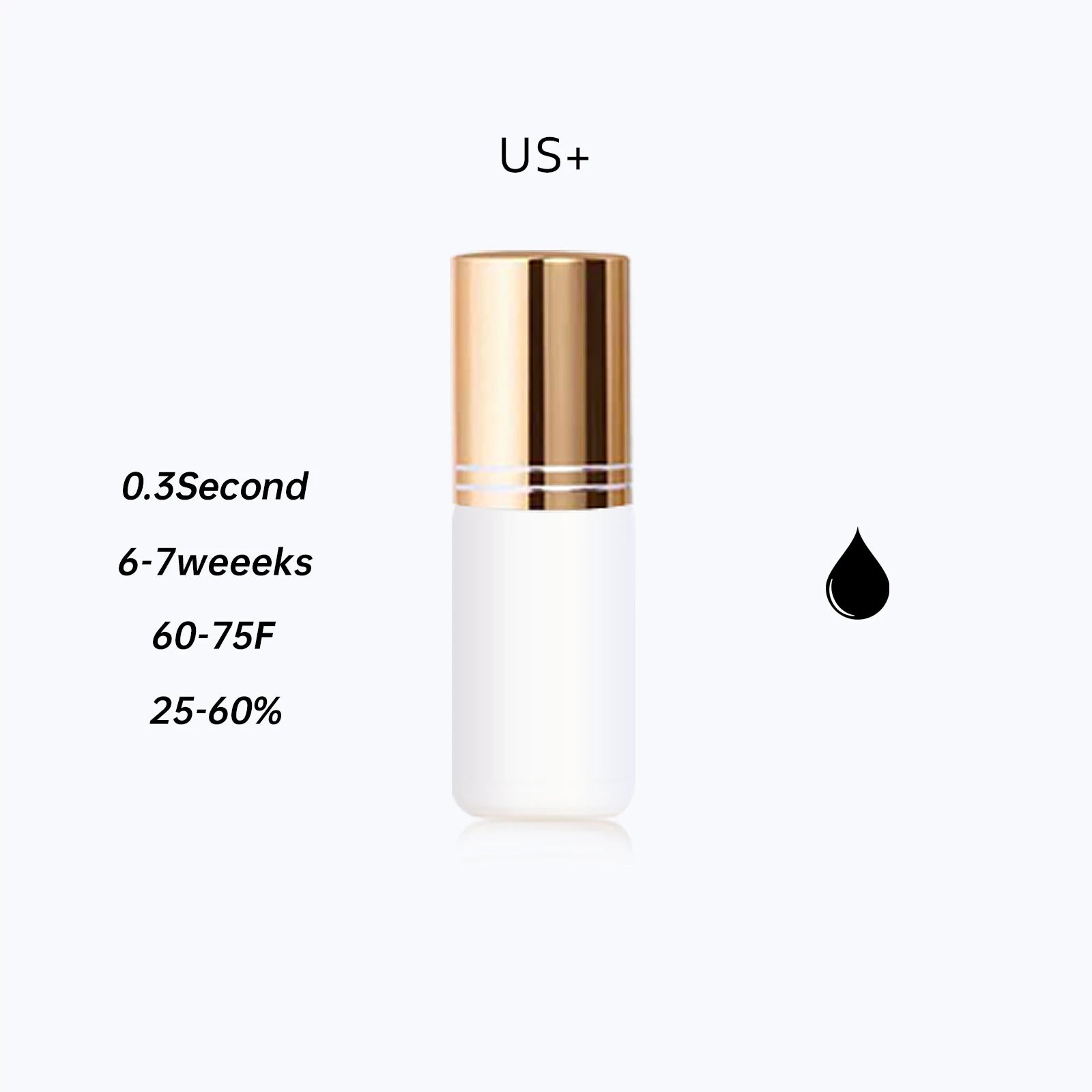 Wholesale Microwave Uv Led Eyelash Extension Glue With Private Label Led Uv Lash Extension Adhesive