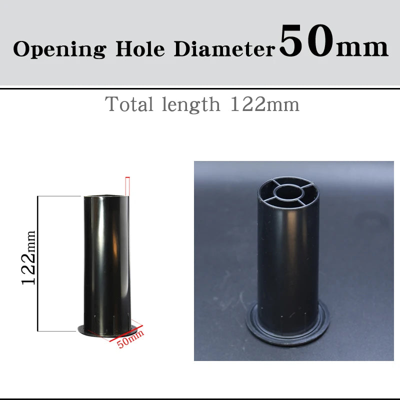 HIFIDIY LIVE Speaker Guide Tube 2 3 4 5 6.5 8 inch BASS Subwoofer Loudspeaker Inverted Tube Port Auxiliary ABS open Hole 18~60mm