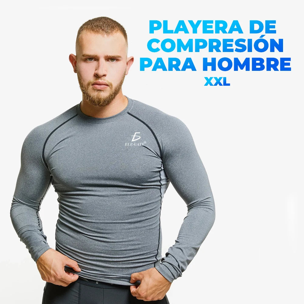 Men's Collarless Casual Shirts Sporty Style Breathable Compression Long Sleeve Spring Shirts Polyester/Cotton Size XXL