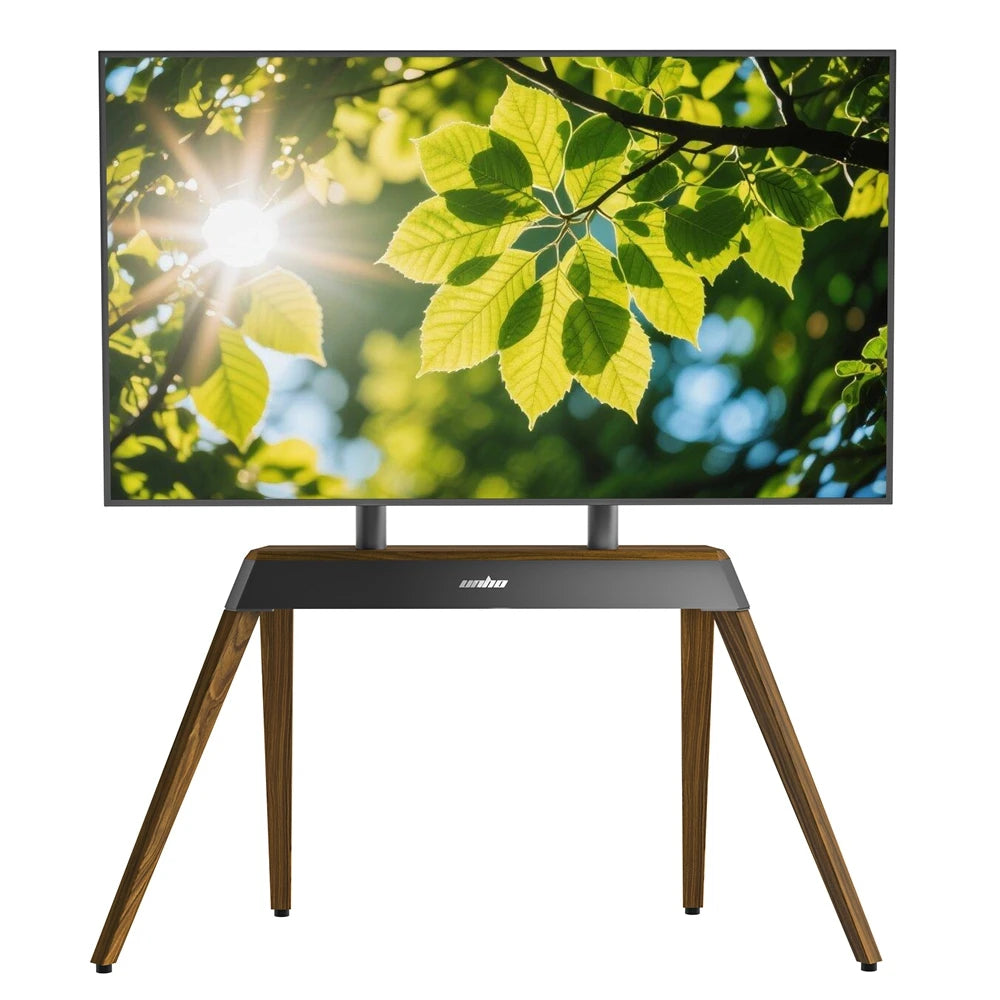 Heavy Duty Steel TV Floor Stand for 40-86 Inch Height Adjustable TV Mount