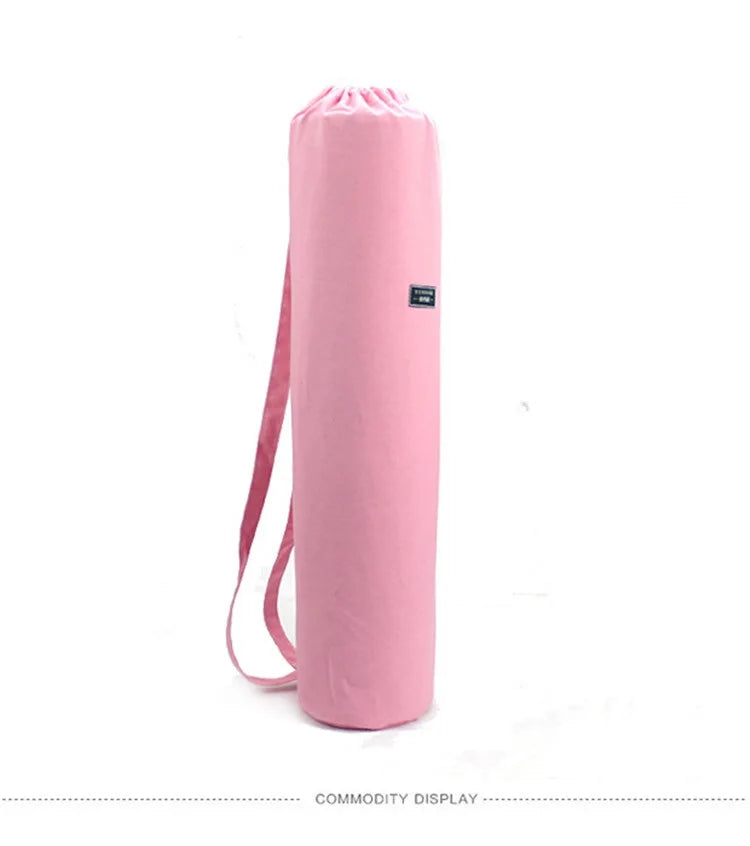 Canvas Yoga Mat Bag for Yoga Mat Carry Bag Gym Mat Backpack Lengthen Yoga Bags Multifunction Storage Bag for Fitness Mat