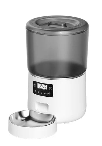 Hot Selling App-Controlled Feeder for Cats and Dogs Portable Stainless Steel Automatic Feeding System for Busy Multi-Pet Homes