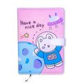 ELEGATE Kawaii A6 Notebook 80 Sheets Magnetic Closure Digital Printing Gift Note Pad