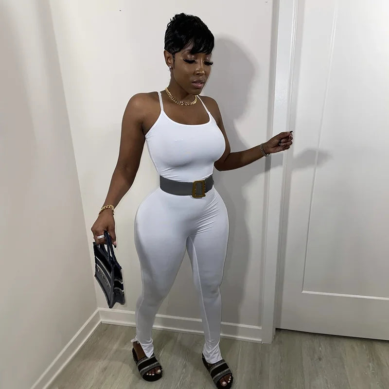 Custom Womens Hot Mom Solid Color Yoga Sports Jumpsuit Women Waist Restraint Leggings