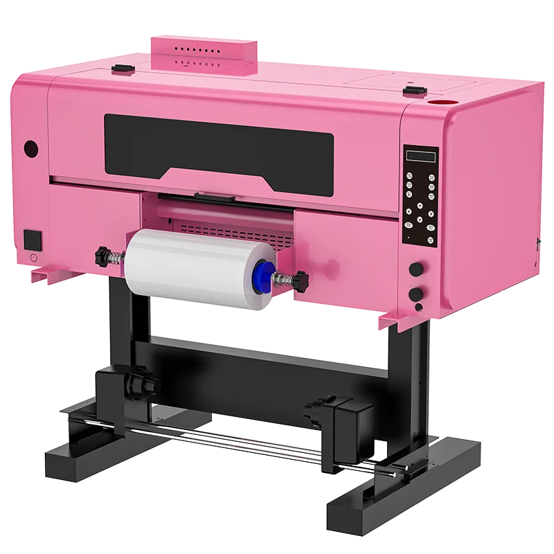Haolic High-Speed UV DTF Combo: Integrated Laminator & Roll-to-Roll Printer for DIY 16oz Cup Mug Decal Wrapping Small Business