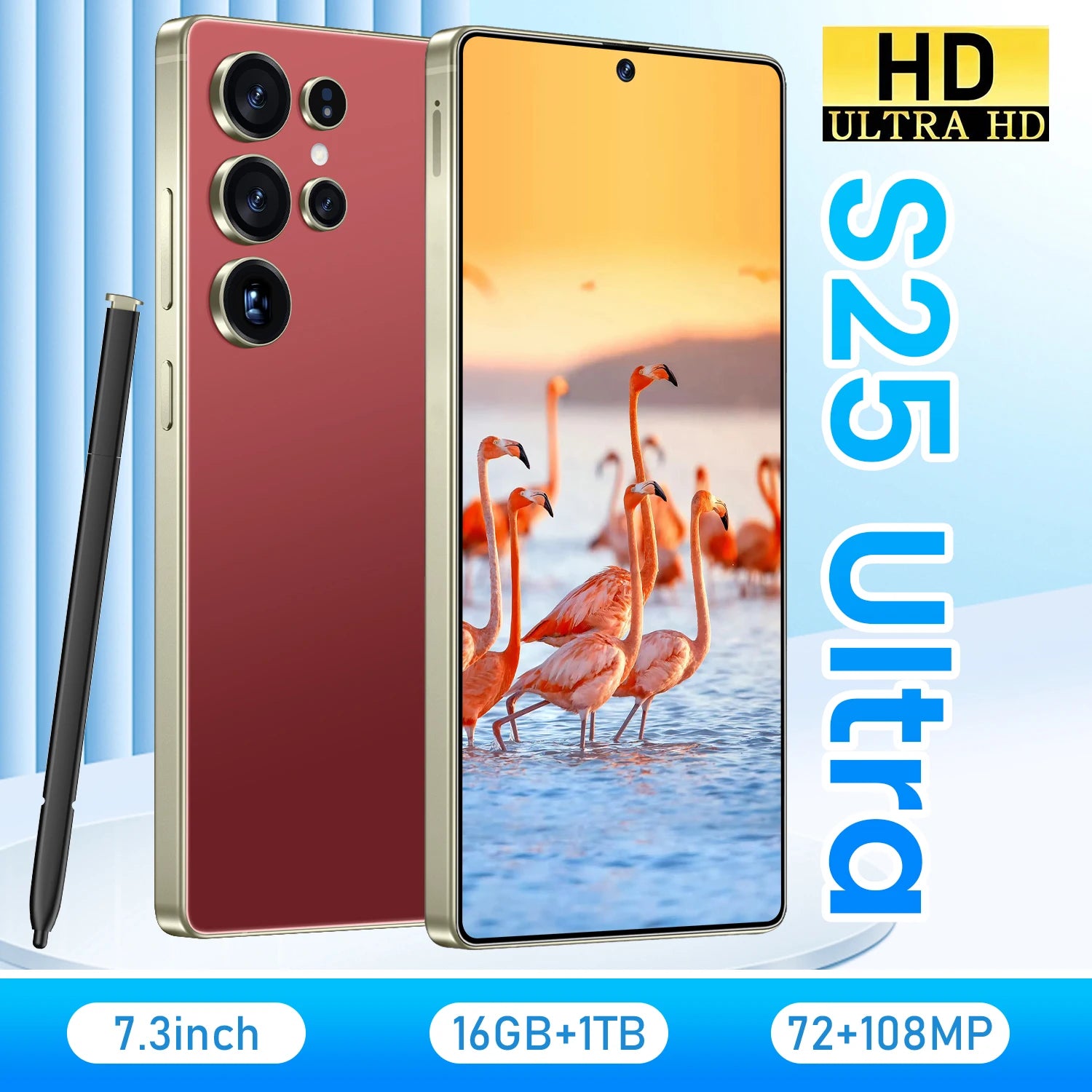 S25 Mobile Phone with Deca Core CPU CDMA Cellular Timely Software Updates Constantly Updated Functions