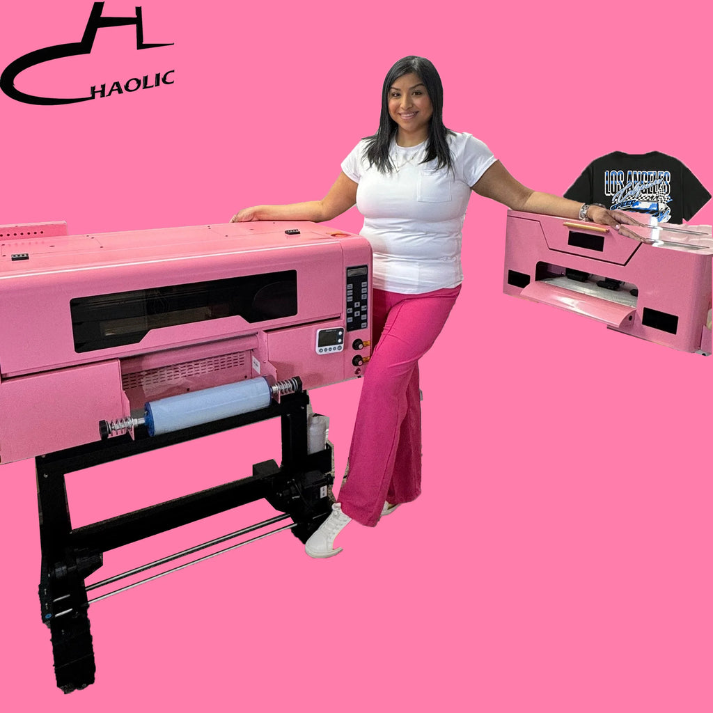 Haolic UV Dtf Printer XP600 A3 Pet Film Printer Dtf Printer Same Style As Beverly for Sticker Cloth Garment Hoodies T-shirt