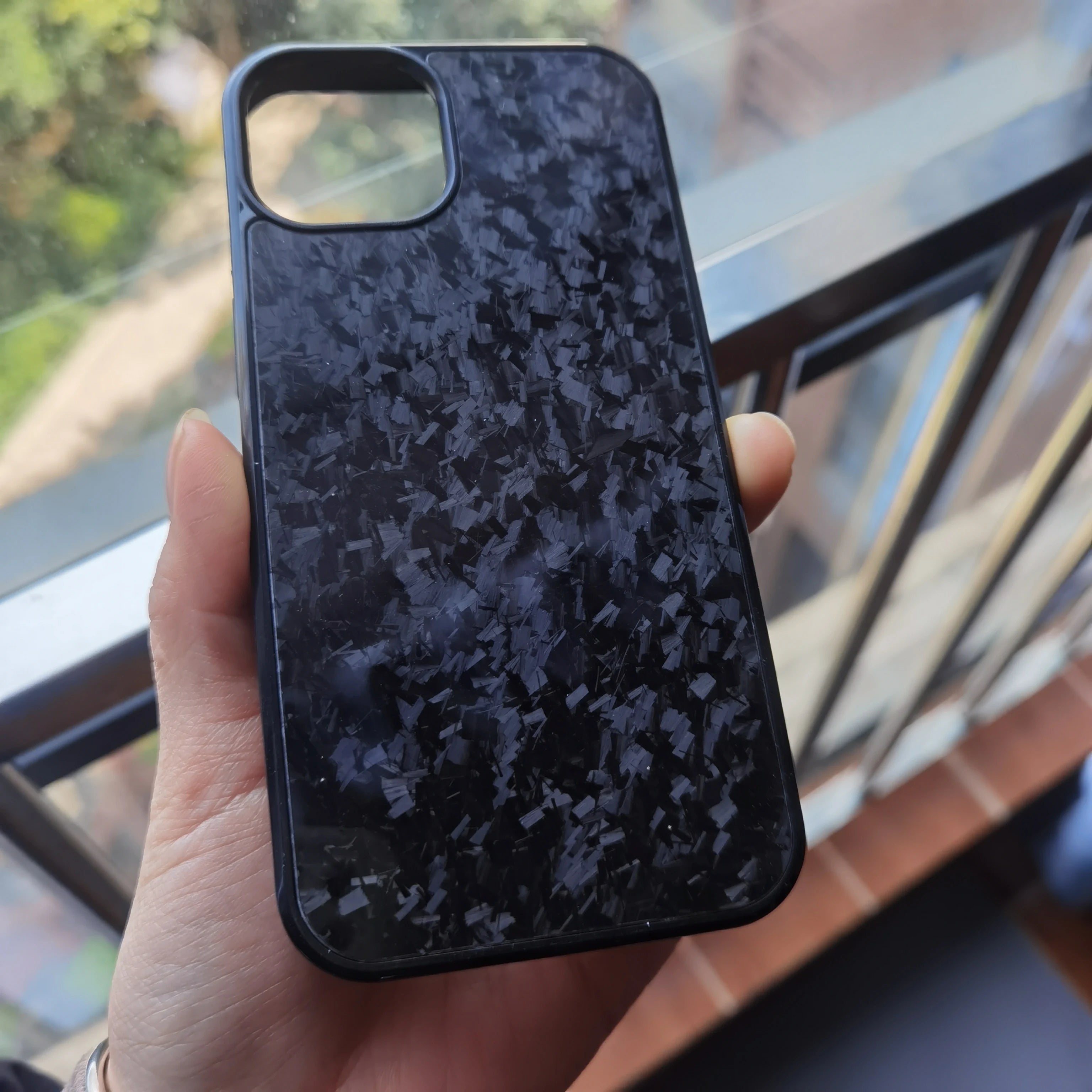 For Magnetic Carbon Fiber Aramid Slim Dry Hard Pc Phone Cover Resin Carbon Fiber Phone Case for Iphone 16 Pro Max case