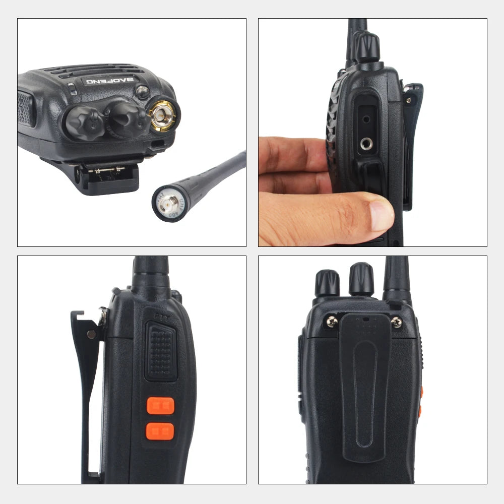 Ht Baofeng Bf 888s Talkie Walkie Bf-888s Uhf Intercom Cb Ham Two Way Radio Call Handheld Walkie Talkie Long Range Walkie-talkie