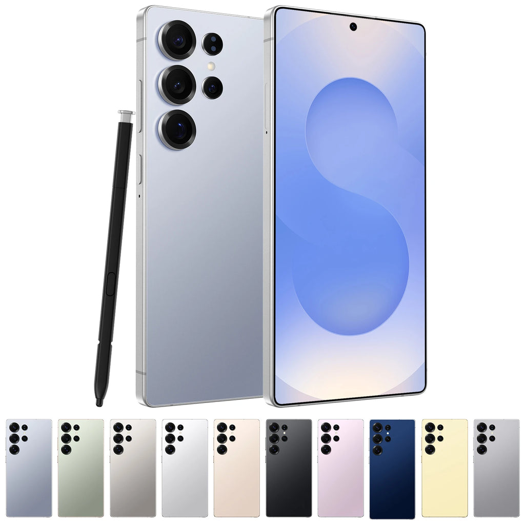 Wholesale Price New Original S25 Ultra Smartphone 22GB+2TB 7.3inch 5G Unlocked Android 14 HD Unlocked Dual Card 200MP Rear