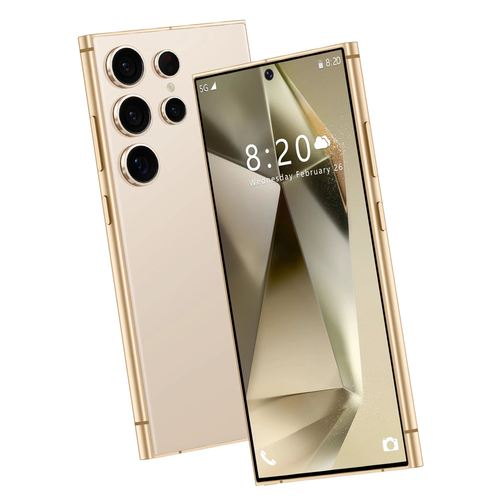 2025 S24 ULTRA 5G Android Smartphone Unlocked Global Version with 16GB+1TB Dual Sim 108MP French Big Screen New S25 Mobile Phone