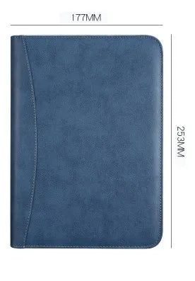 XIWAN Executive A5 Durable Thermal PU Leather Composition Organizer Planner Notebook Calculator Loose-leaf Ring Binder Zip