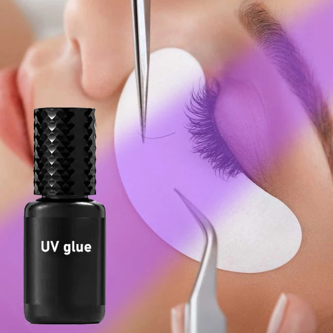 Wholesale Microwave Uv Led Eyelash Extension Glue With Private Label Led Uv Lash Extension Adhesive