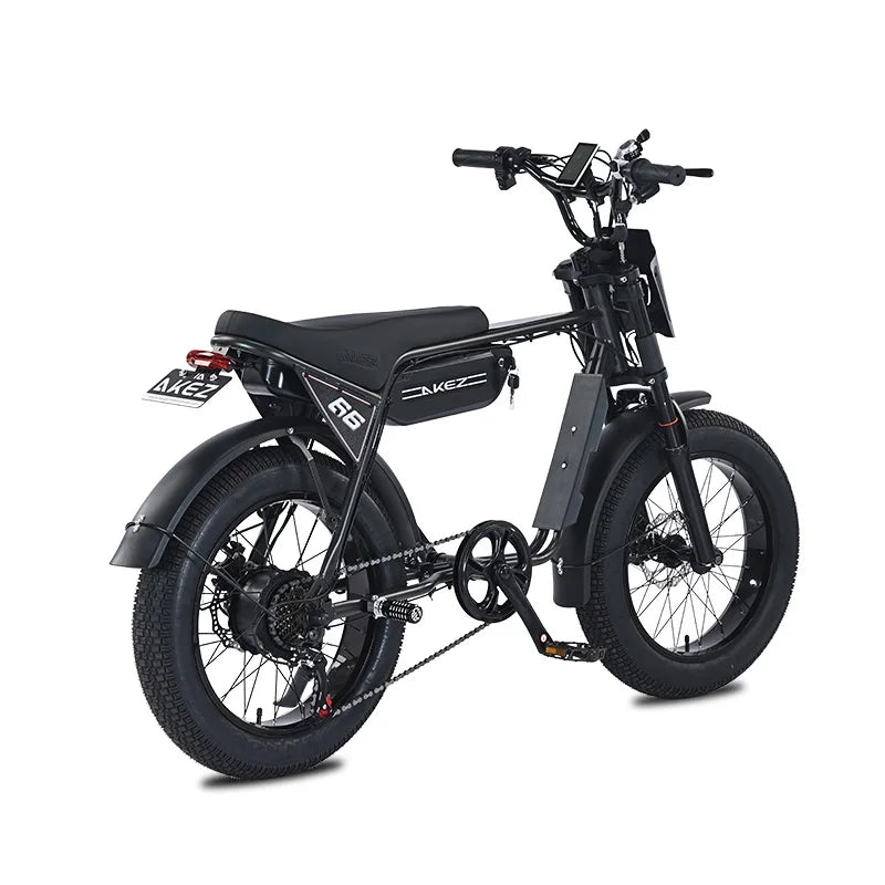 New ZX 750W Akez Super73 Ebike 20 Inch Miami 73 Cafe Racer Electric Dirt Bikes Engine Electric Pit E Bike with Pedals