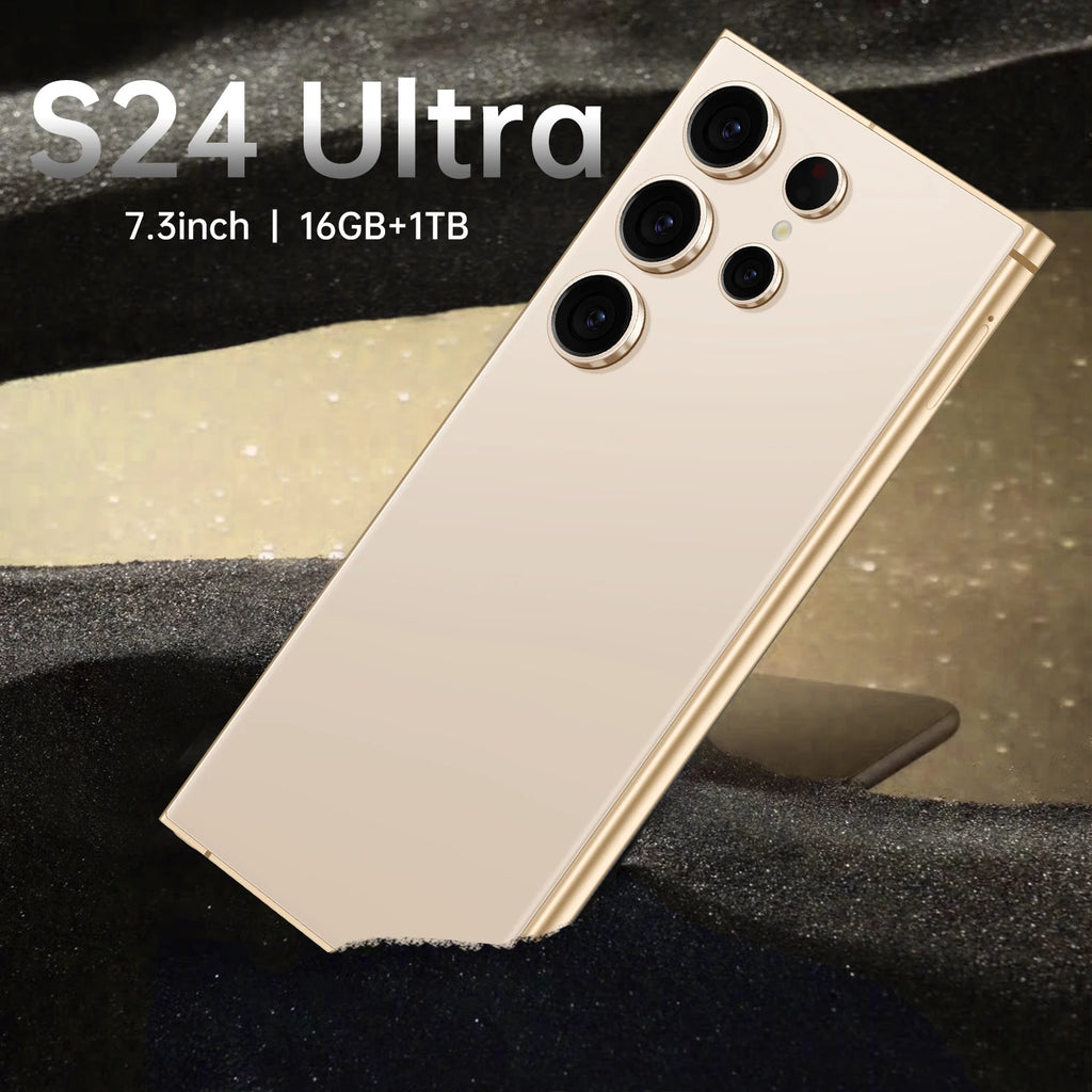 2025 S24 ULTRA 5G Smartphone Unlocked Android with Global Version 16GB+1TB Dual Sim 108MP French Big Screen 5G Mobile Phone