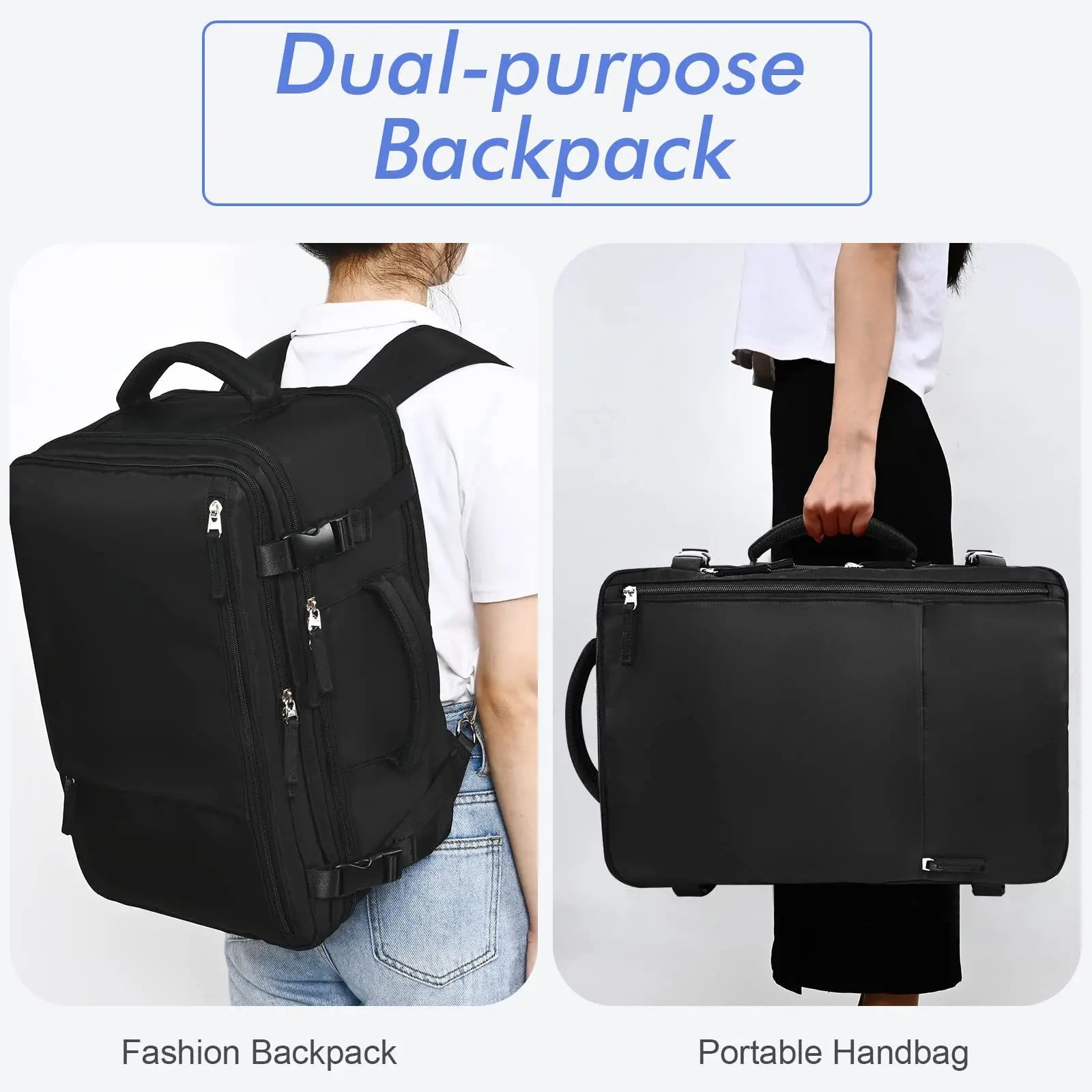 New Women's Extra Large Capacity Travel Backpack Multifunctional Computer Backpack Student Casual Backpack School Bag